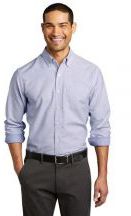 Port Authority ® SuperPro ™ Oxford Stripe Shirt